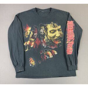 Rare Vintage Y2K Walking Dead AMC Zombie Horror TV Show Series Art Promo Tee